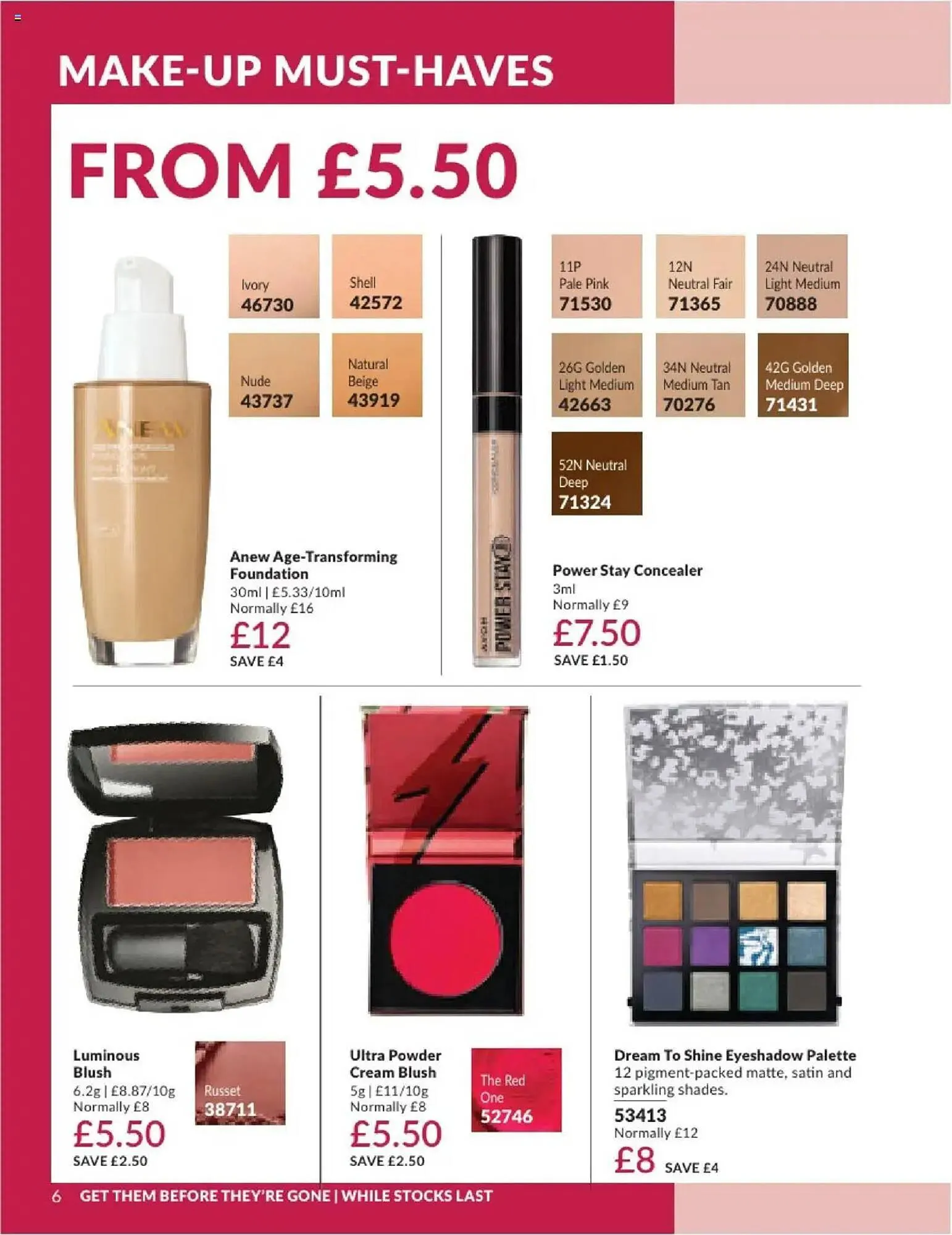 Avon leaflet from 1 August to 1 September 2025 - Catalogue Page 6