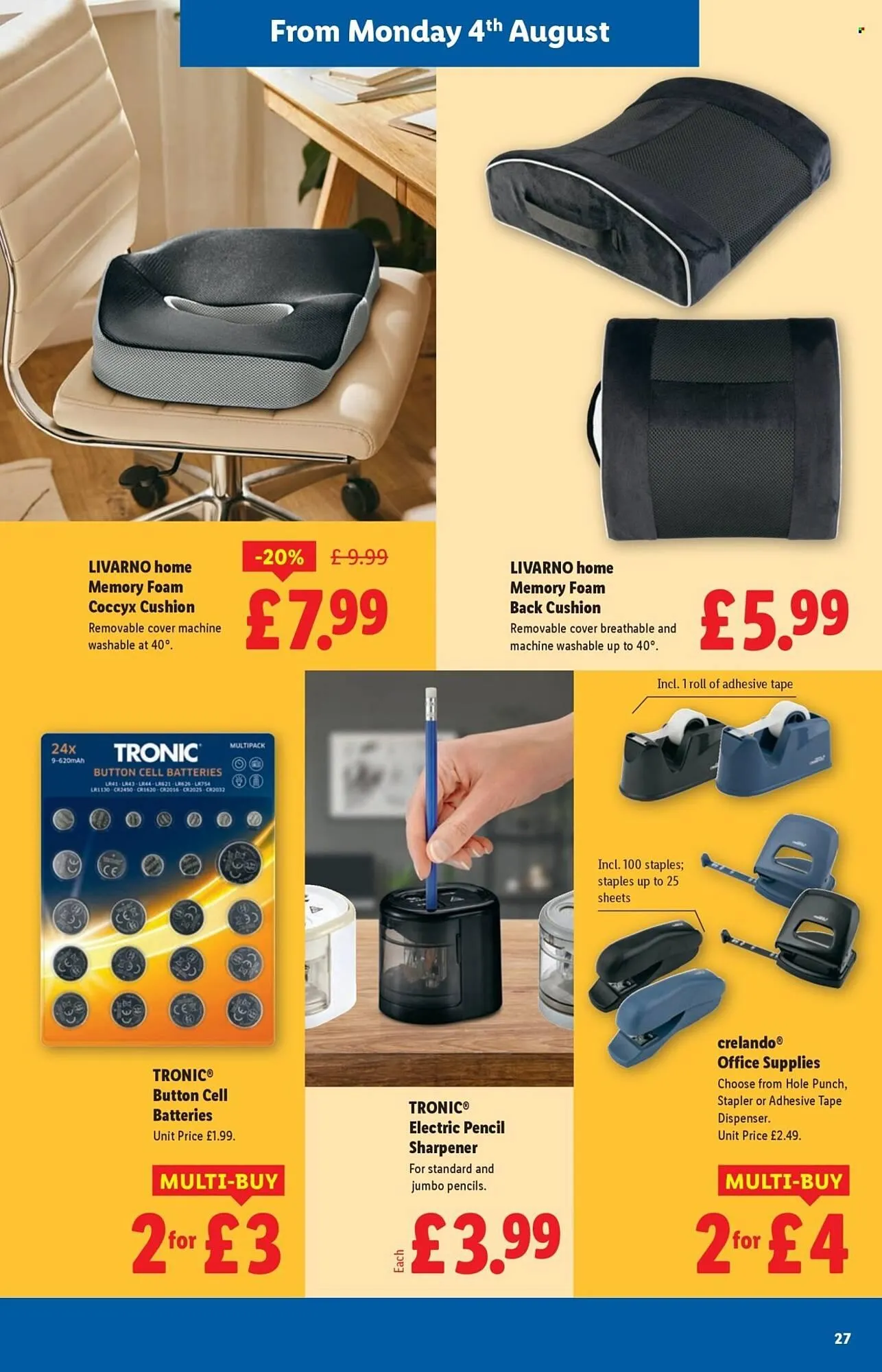 Lidl leaflet from 31 July to 6 August 2025 - Catalogue Page 27