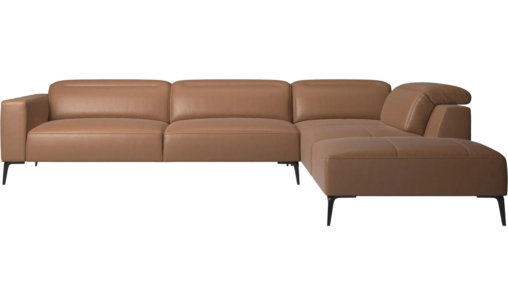 Zürich corner sofa with lounging unit