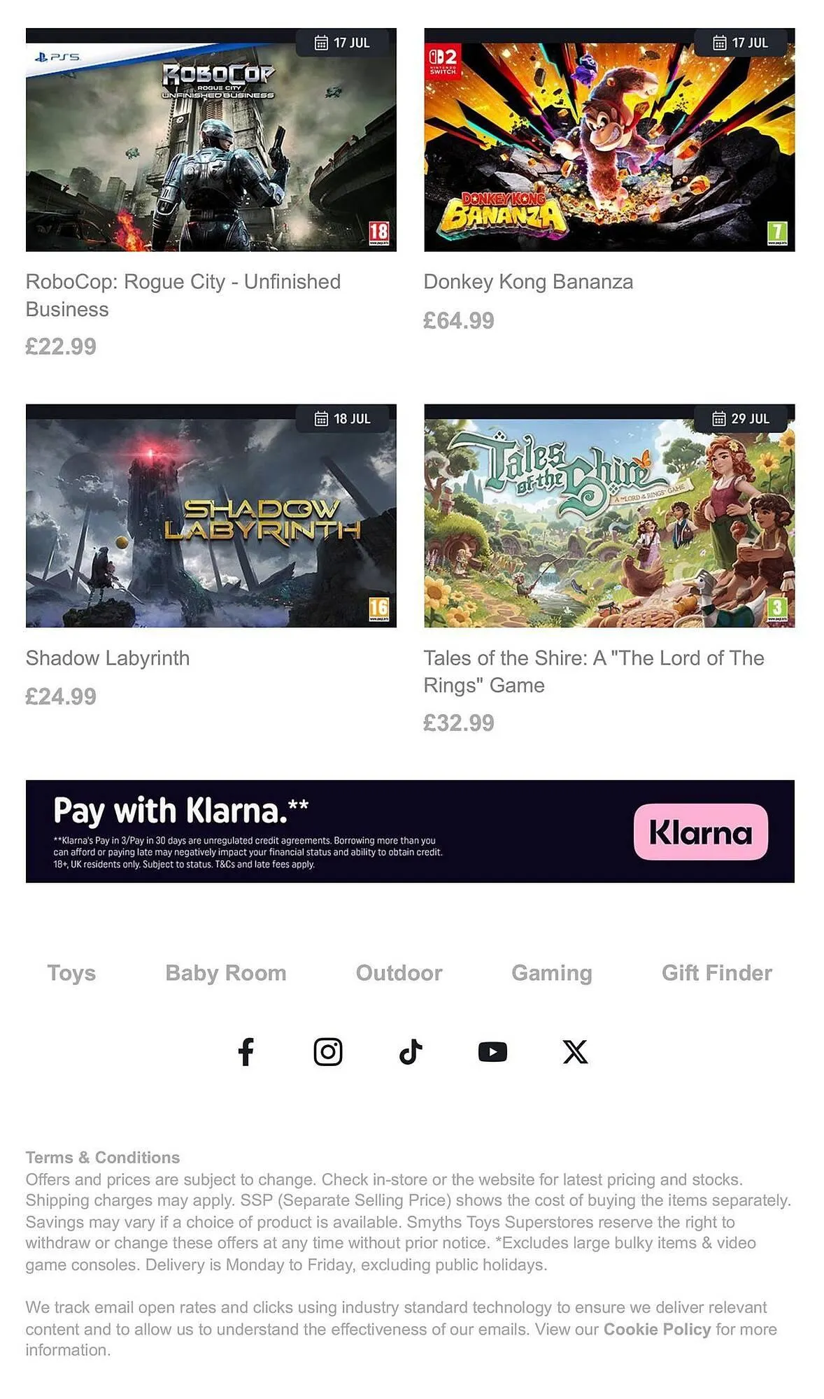 Smyths Toys leaflet from 27 June to 31 July 2025 - Catalogue Page 5