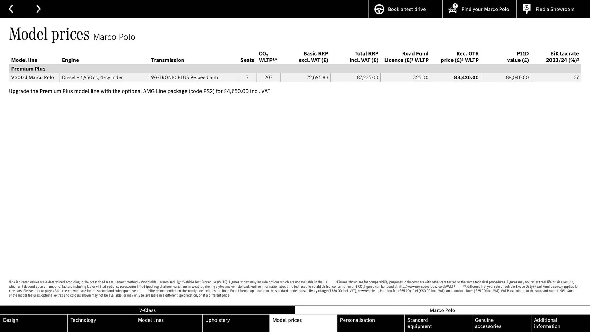 Mercedes-Benz leaflet from 26 March to 31 October 2024 - Catalogue Page 35