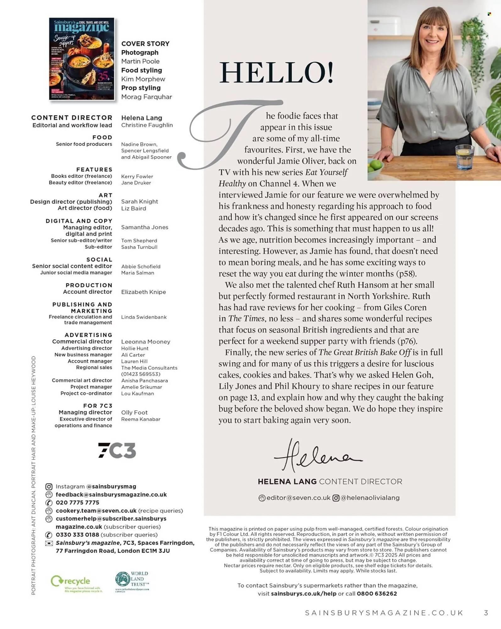 Sainsbury's leaflet from 1 October to 31 October 2025 - Catalogue Page 3