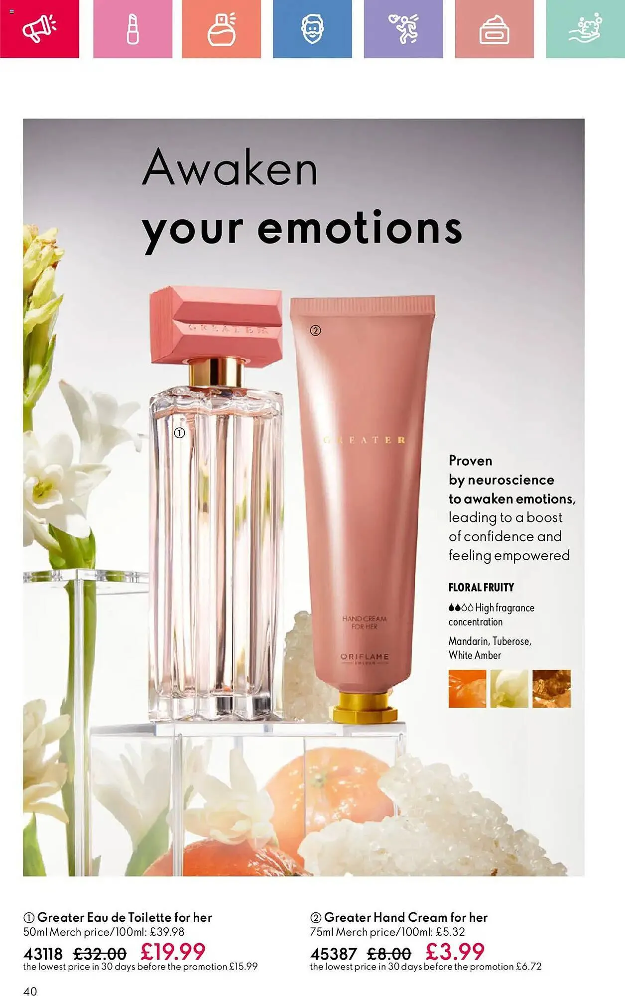 Oriflame leaflet from 13 February to 5 March 2025 - Catalogue Page 40