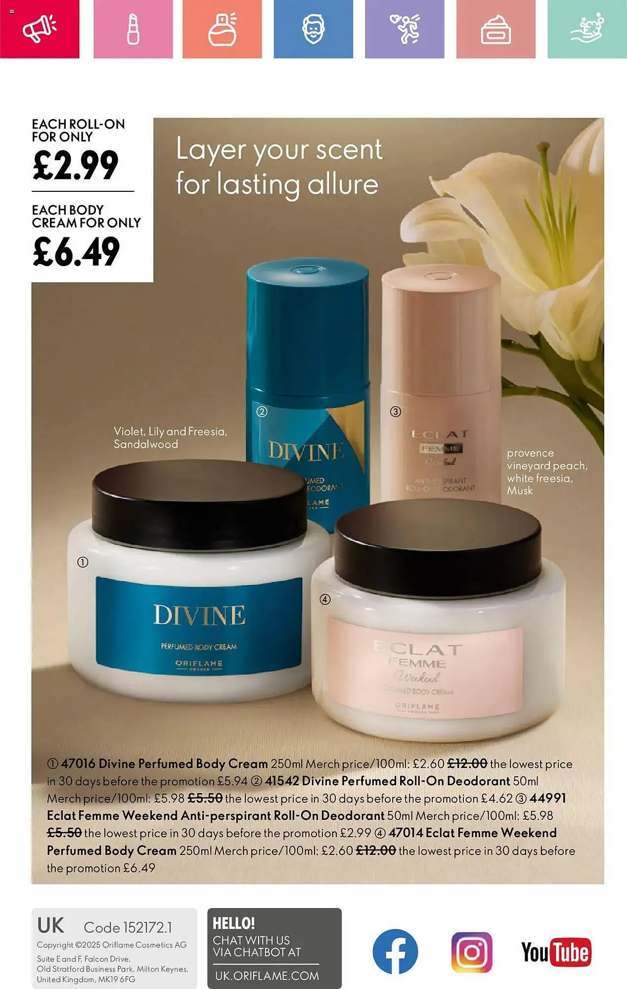 Oriflame leaflet from 13 February to 5 March 2025 - Catalogue Page 180