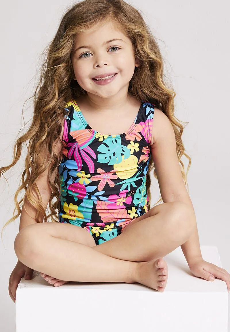 Younger Girls Tropical Swimsuit