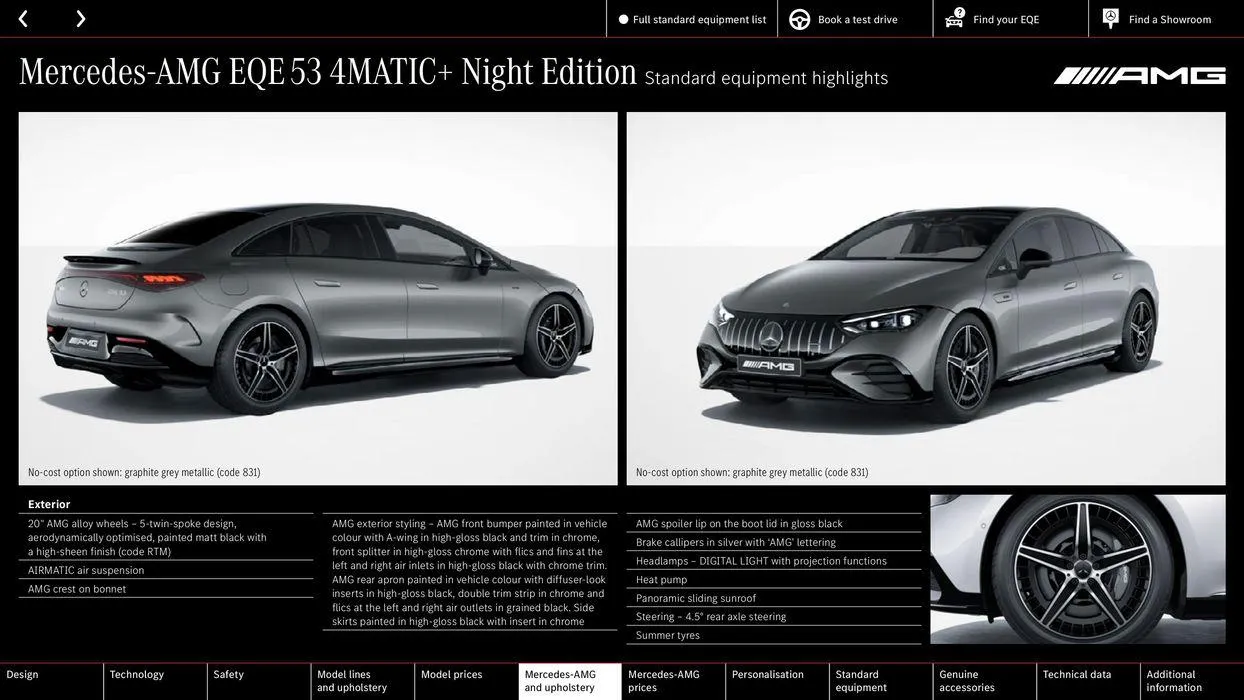 Mercedes Benz EQE Saloon from 31 August to 31 August 2025 - Catalogue Page 40