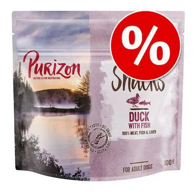 100g Purizon Grain-Free Dog Snacks - Special Price!*