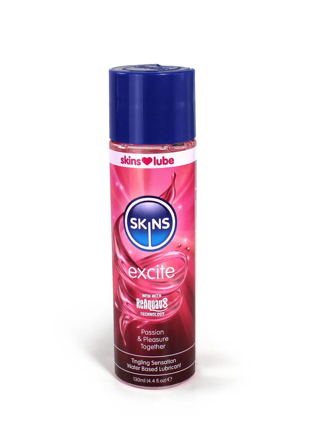 Skins Excite Tingling Water-Based Lubricant - 130ml
