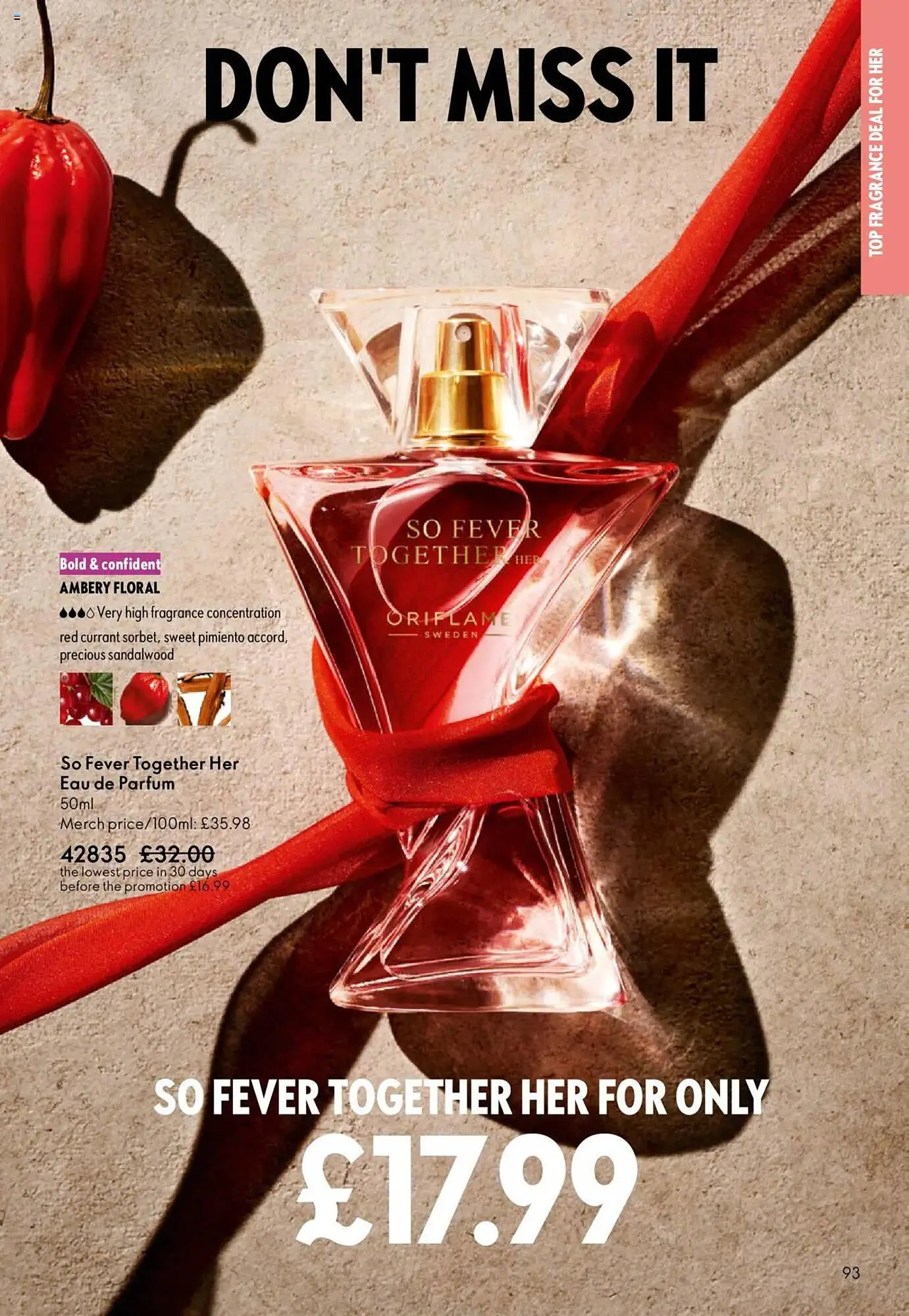 Oriflame leaflet from 11 September to 1 October 2025 - Catalogue Page 93