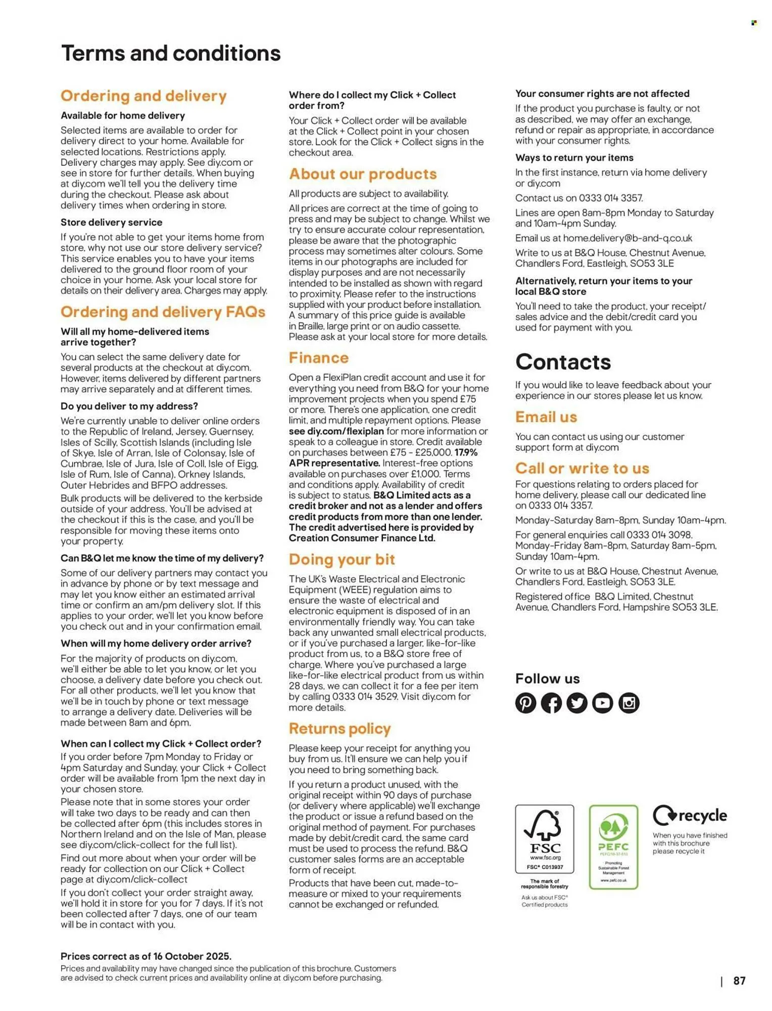 B&Q brochure from 18 December to 25 December 2025 - Catalogue Page 87