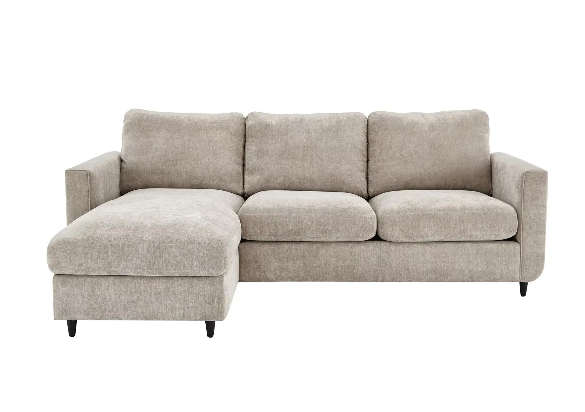 Esprit Fabric Chaise Sofa Bed with Storage