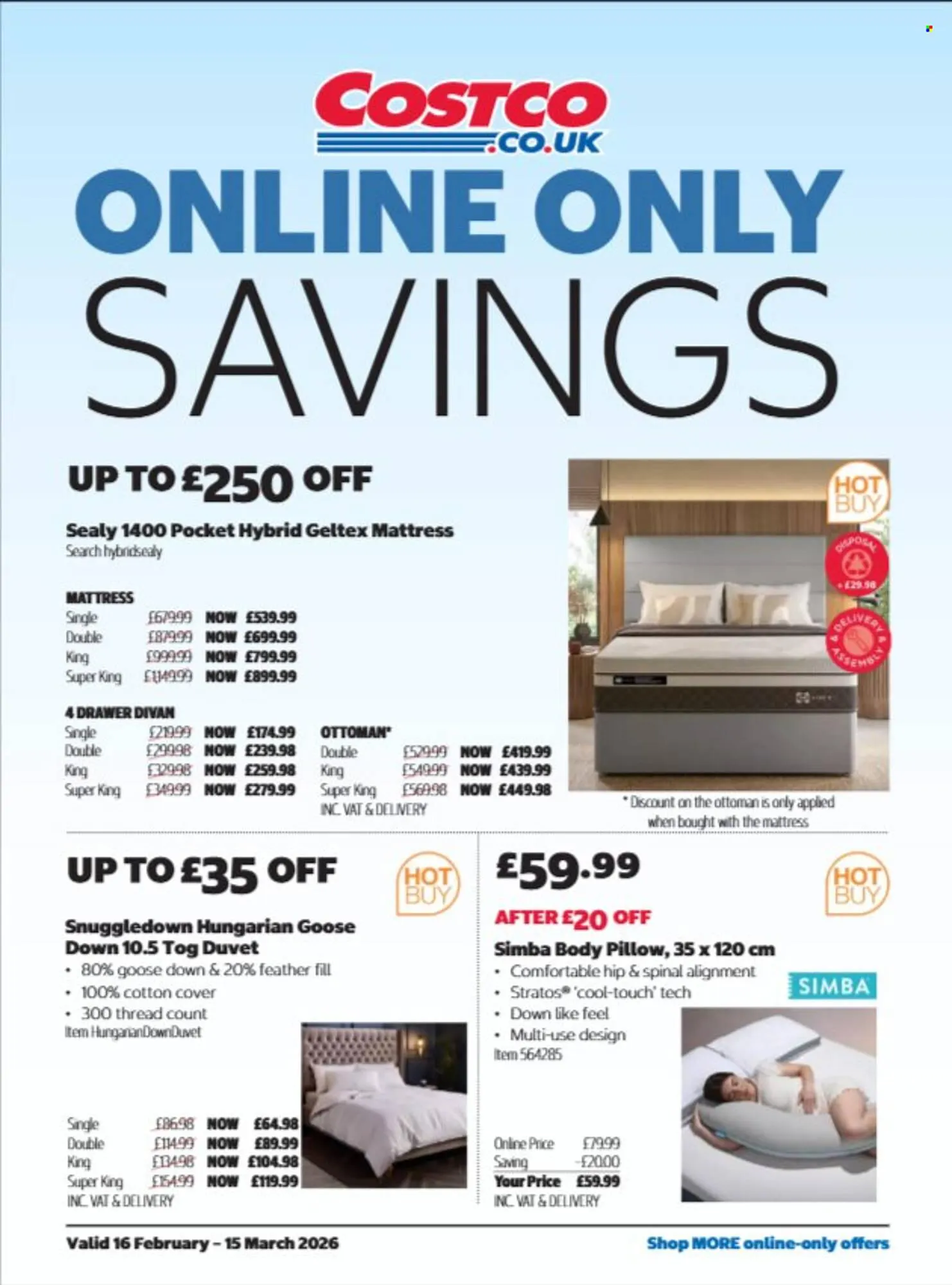 Costco leaflet from 16 February to 15 March 2026 - Catalogue Page 24