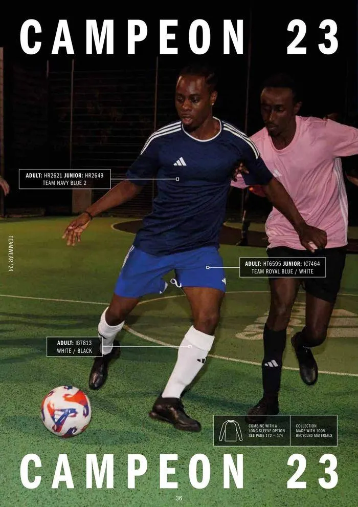 Adidas Teamwear 2024 from 11 March to 31 December 2024 - Catalogue Page 36