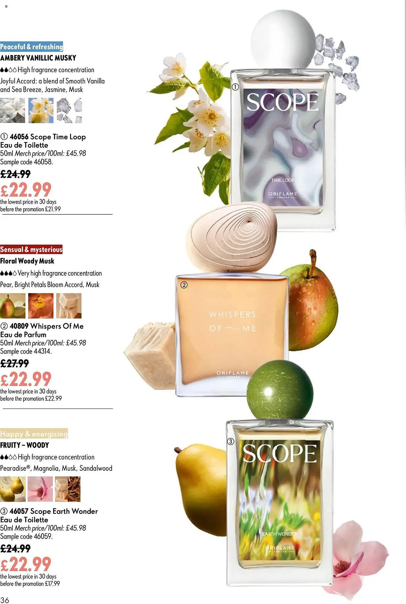Oriflame catalogue from 17 June to 8 July 2026 - Catalogue Page 36