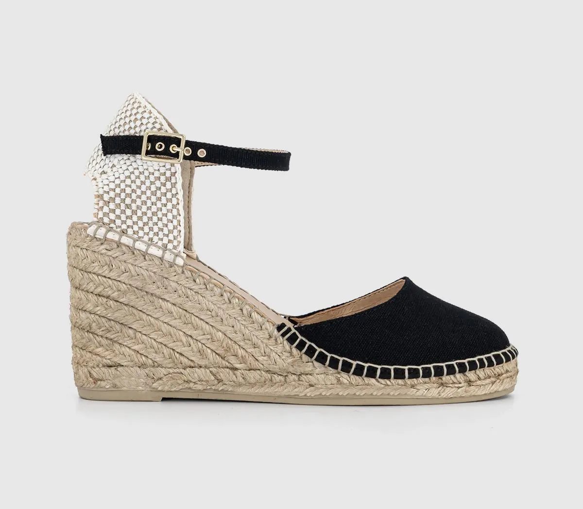 Alex Closed Toe Espadrille Wedges