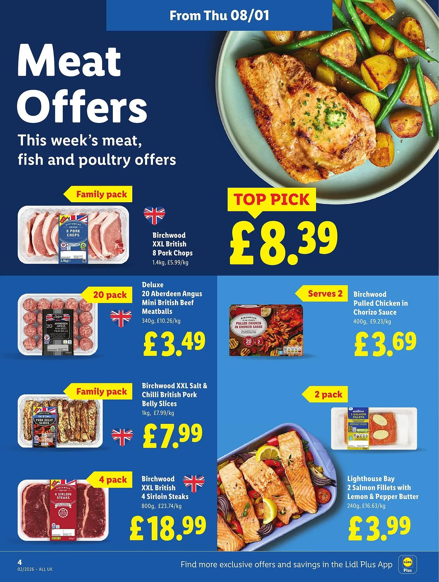 Lidl leaflet from 8 January to 14 January 2026 - Catalogue Page 4