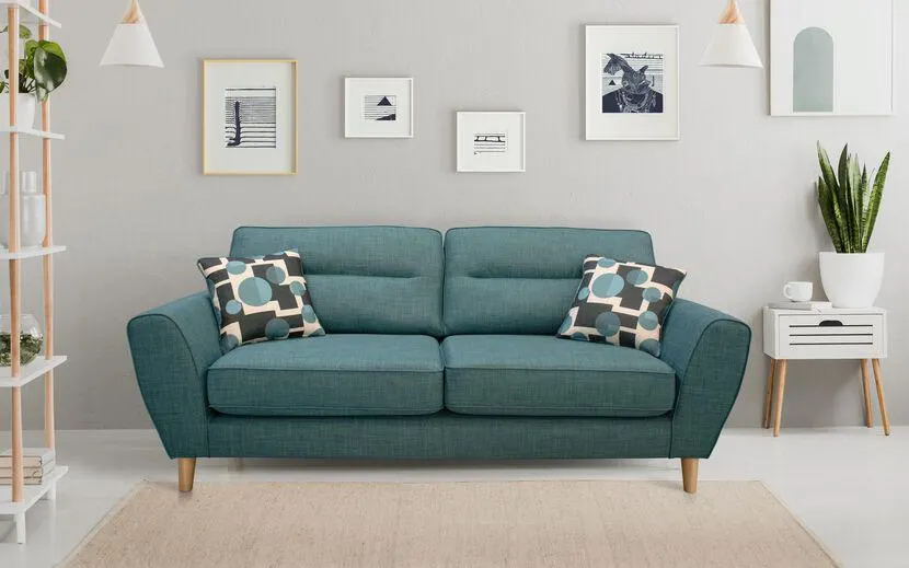 Willow Fabric 3 Seater Sofa