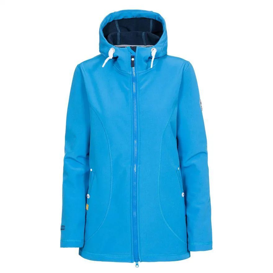 Trespass Womens Softshell Jacket Hooded Kinsley