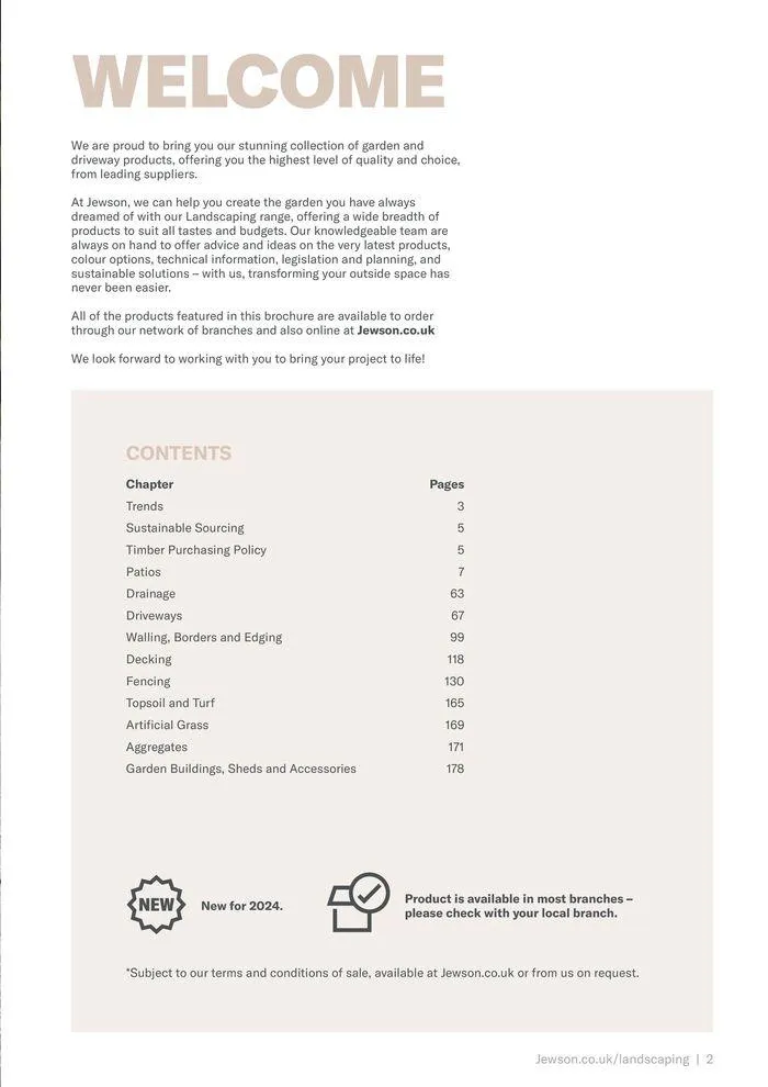 Landscaping Guide 2024 from 13 February to 31 December 2024 - Catalogue Page 3