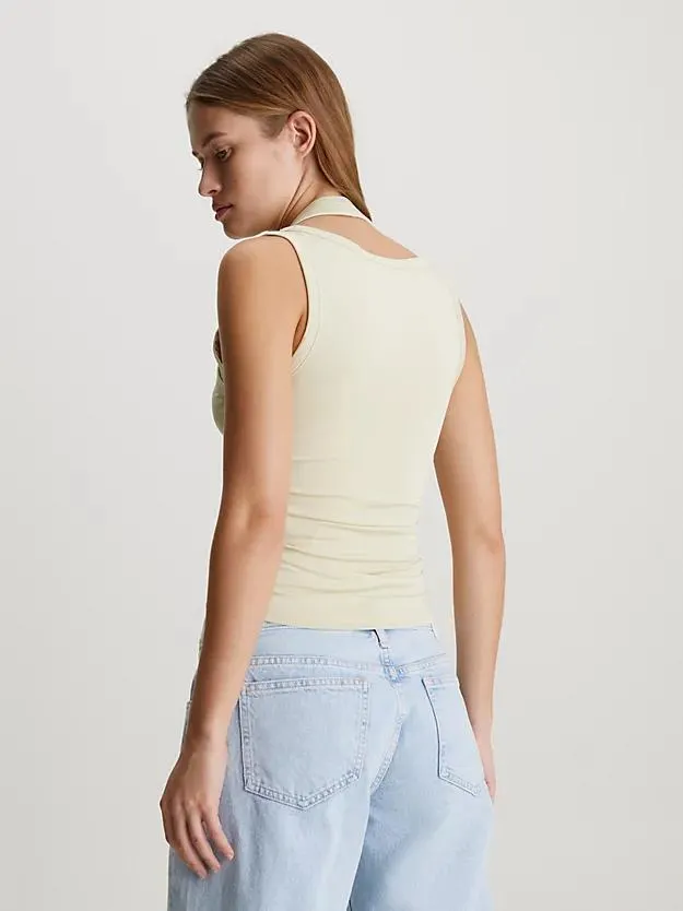 Soft Jersey Layered Tank Top