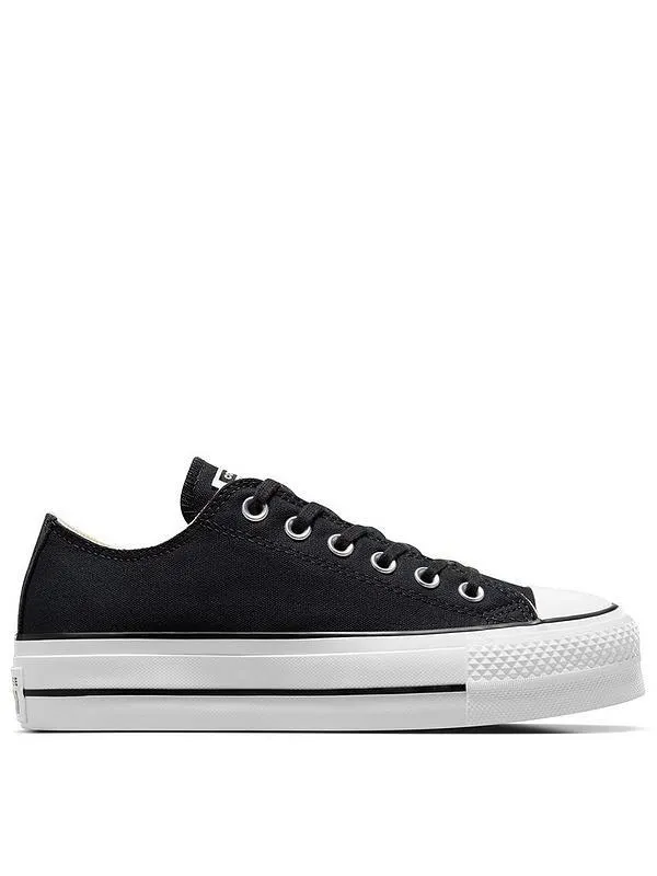 Womens Lift Ox Trainers - Black/White