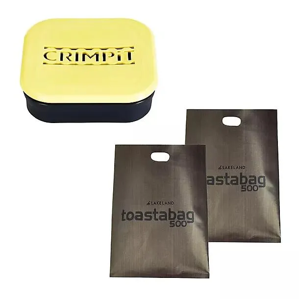 CRIMPiT Press and 2 Lakeland Toastabags Bundle