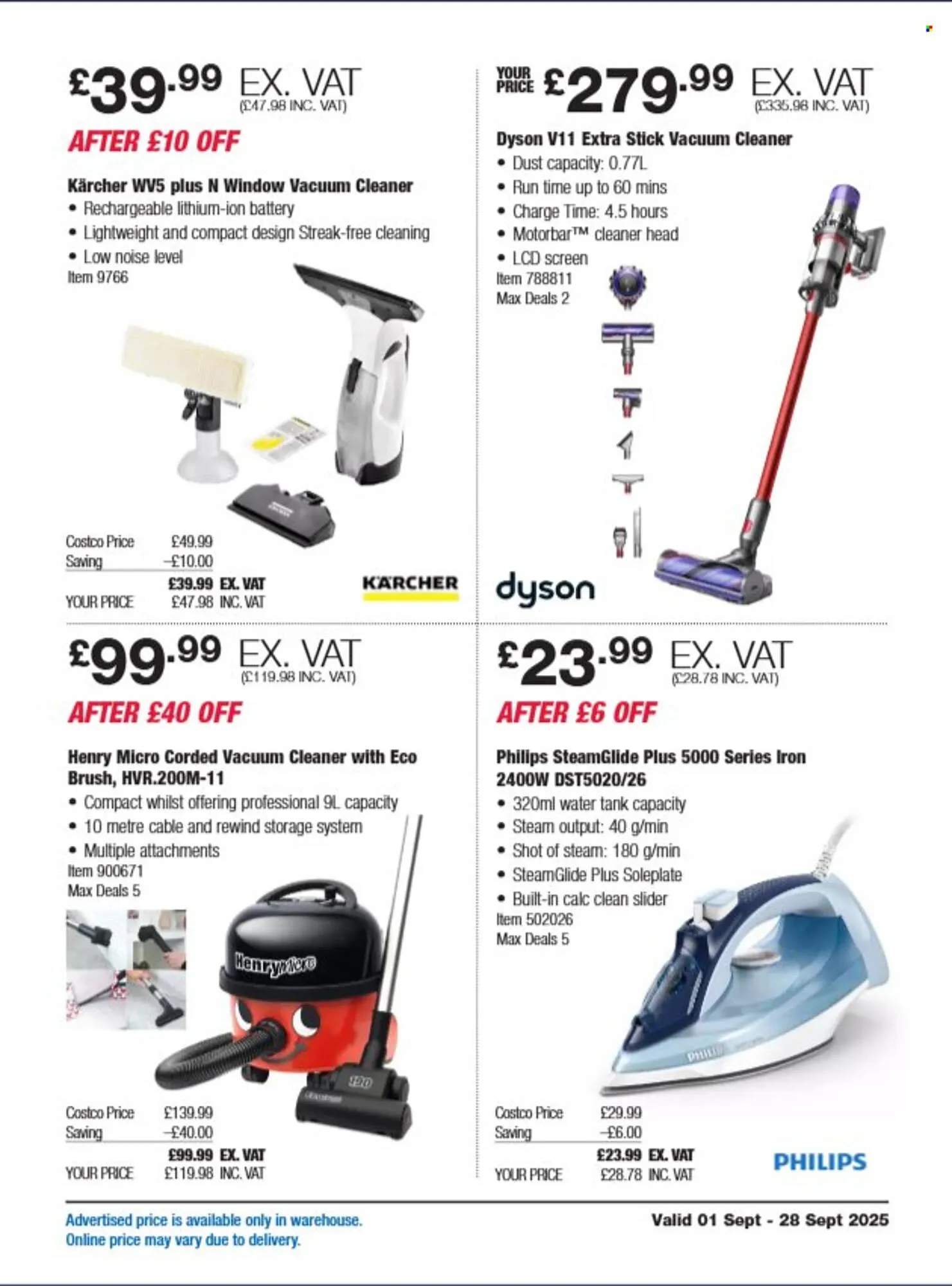 Costco leaflet from 1 September to 28 September 2025 - Catalogue Page 3