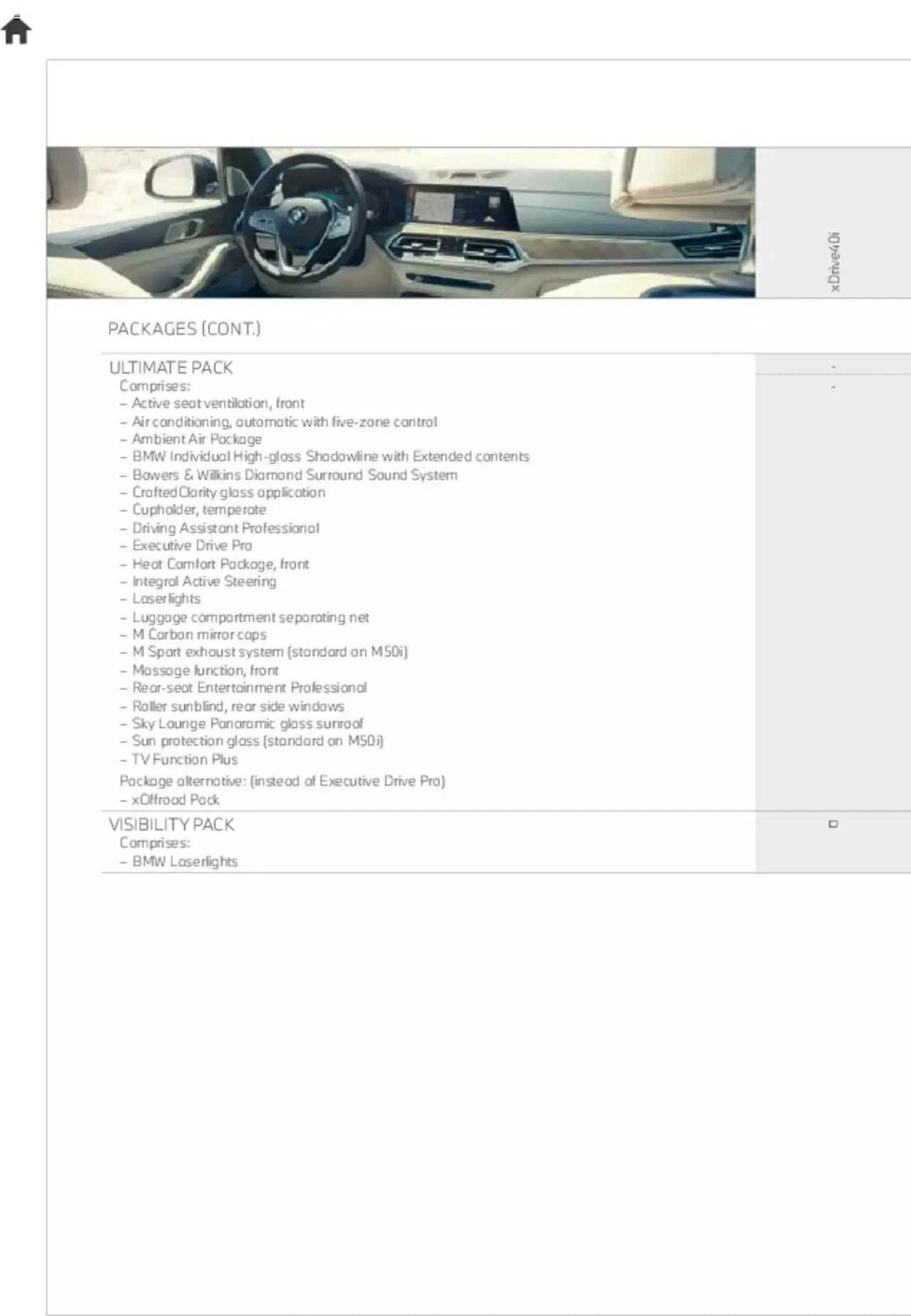 BMW - X7 Brochure from 21 January to 31 December 2023 - Catalogue Page 59