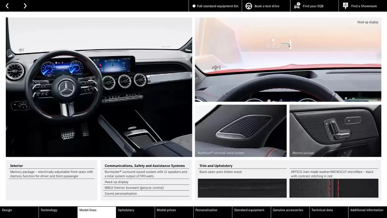 Mercedes Benz New EQB from 11 October to 11 October 2025 - Catalogue Page 26