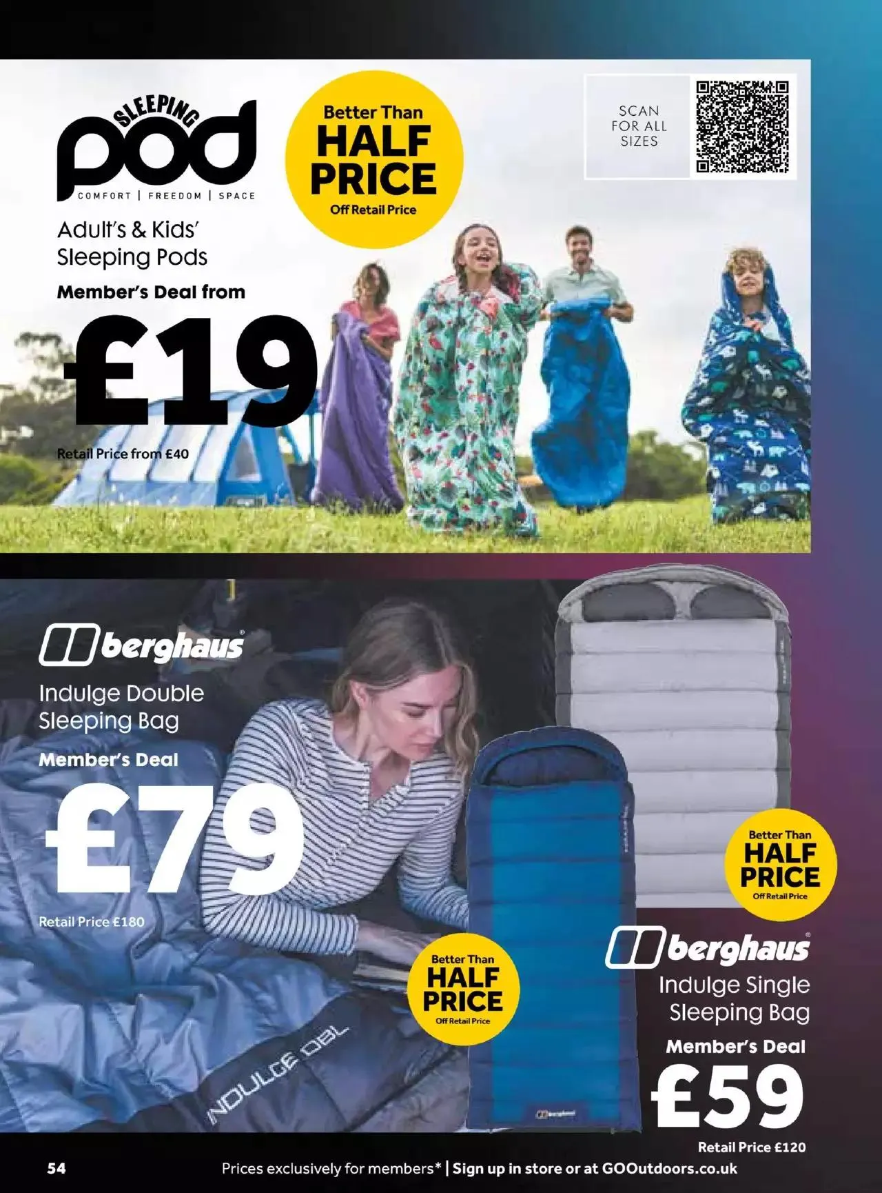 GO Outdoors Black Friday from 13 November to 20 November 2023 - Catalogue Page 54