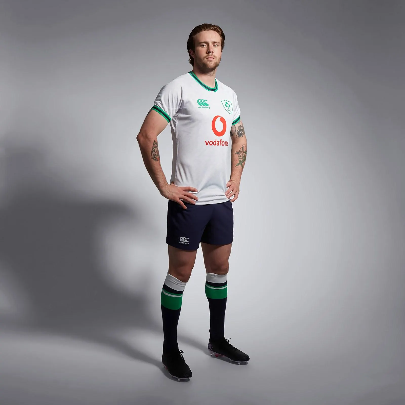 MENS IRELAND ALTERNATE TEST JERSEY WHITE