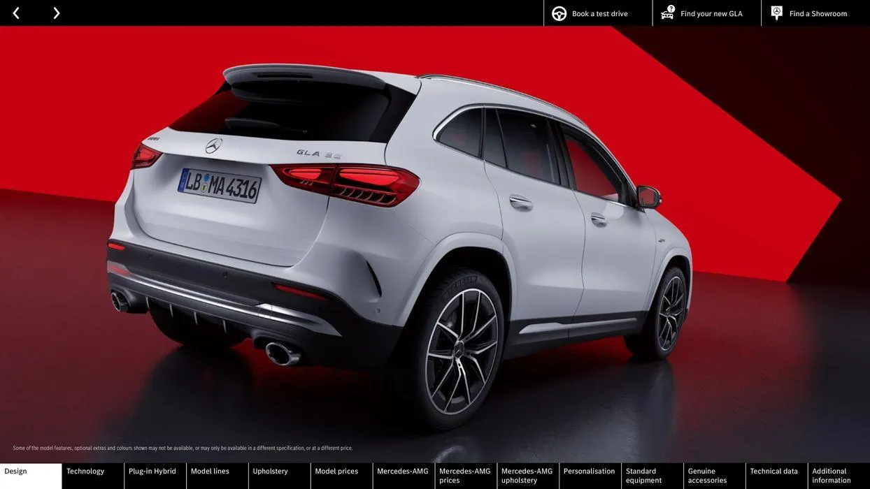 Mercedes Benz GLA from 22 August to 22 August 2025 - Catalogue Page 9