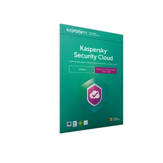 Kaspersky Security Cloud Family 20 Devices 1 Year License PC-Mac-iOS-Android