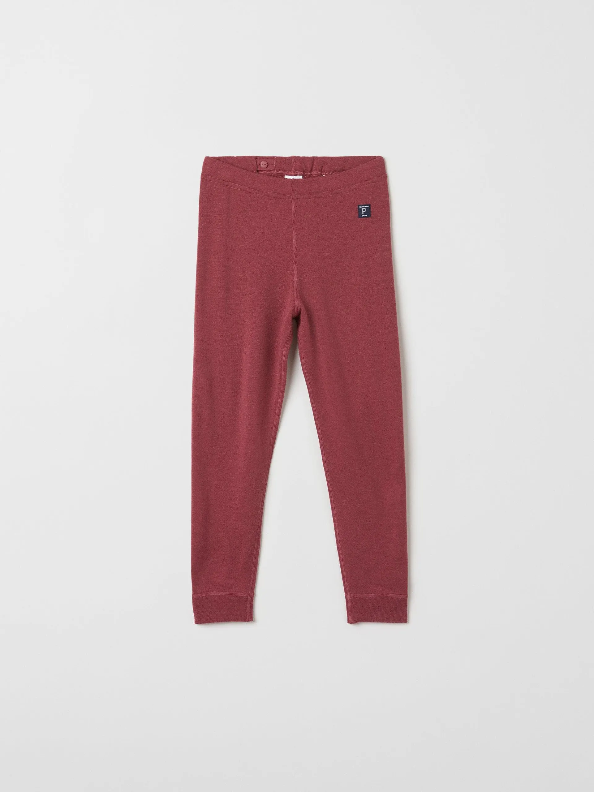 Thermal Terry Merino Kids Leggings