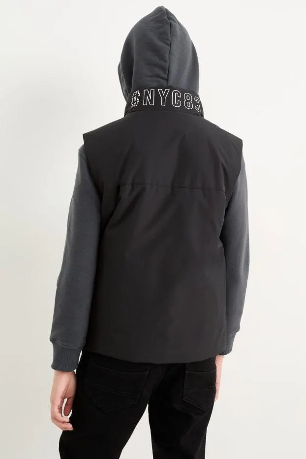 Waistcoat - lined - water-repellent