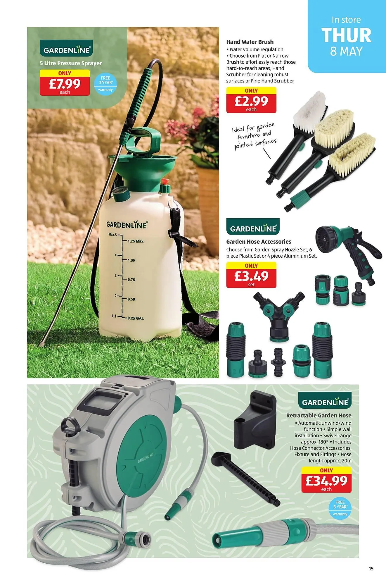 Aldi leaflet from 8 May to 11 May 2025 - Catalogue Page 15