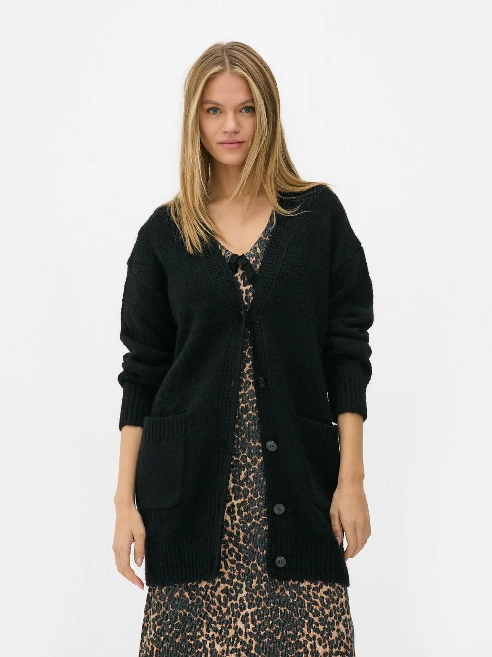 Strickcardigan im Oversized-Look