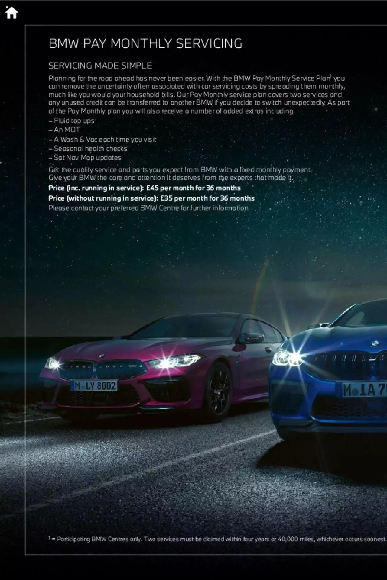BMW - M8 Coupe, Convertible and Gran Coupe Brochure from 21 January to 31 December 2023 - Catalogue Page 69