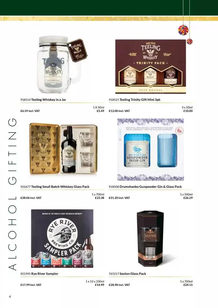 CHRISTMAS HAMPERS & GIFTS from 31 October to 14 November 2024 - Catalogue Page 4