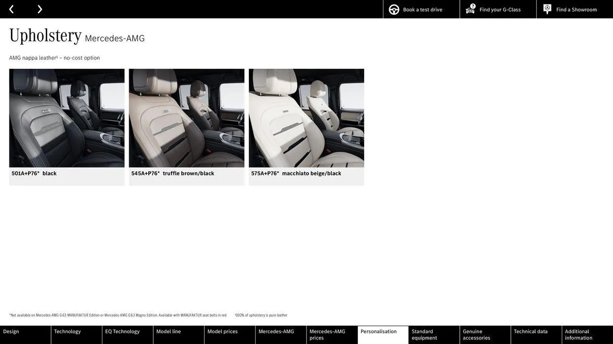 Mercedes Benz New G-Class from 8 August to 8 August 2025 - Catalogue Page 48