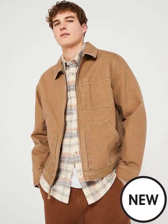 Huber Utility Worker Jacket - Khaki