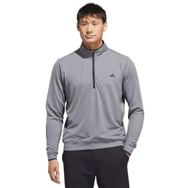 adidas Men's Lightweight Half Zip Golf Mid Layer