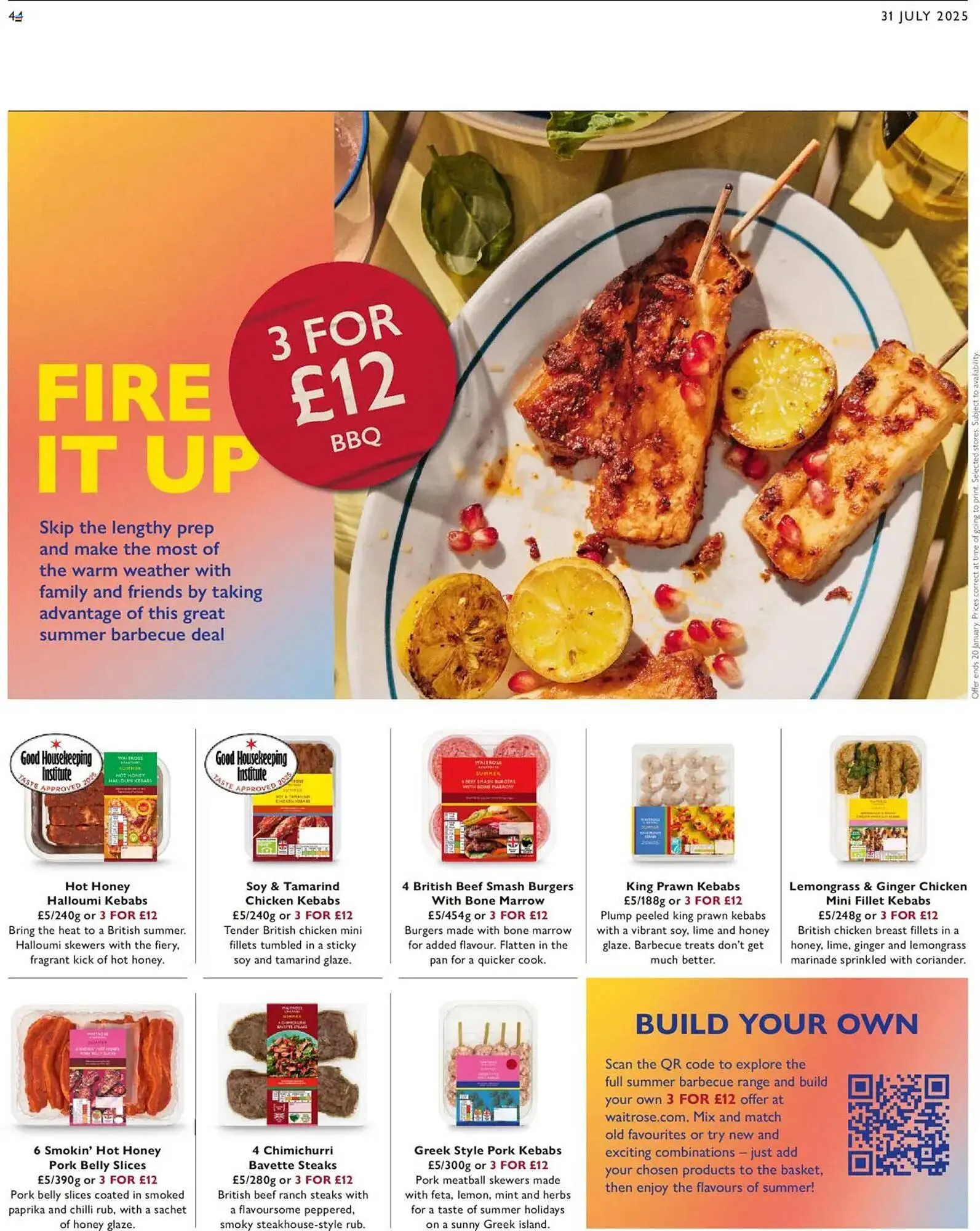 Waitrose leaflet from 31 July to 7 August 2025 - Catalogue Page 44