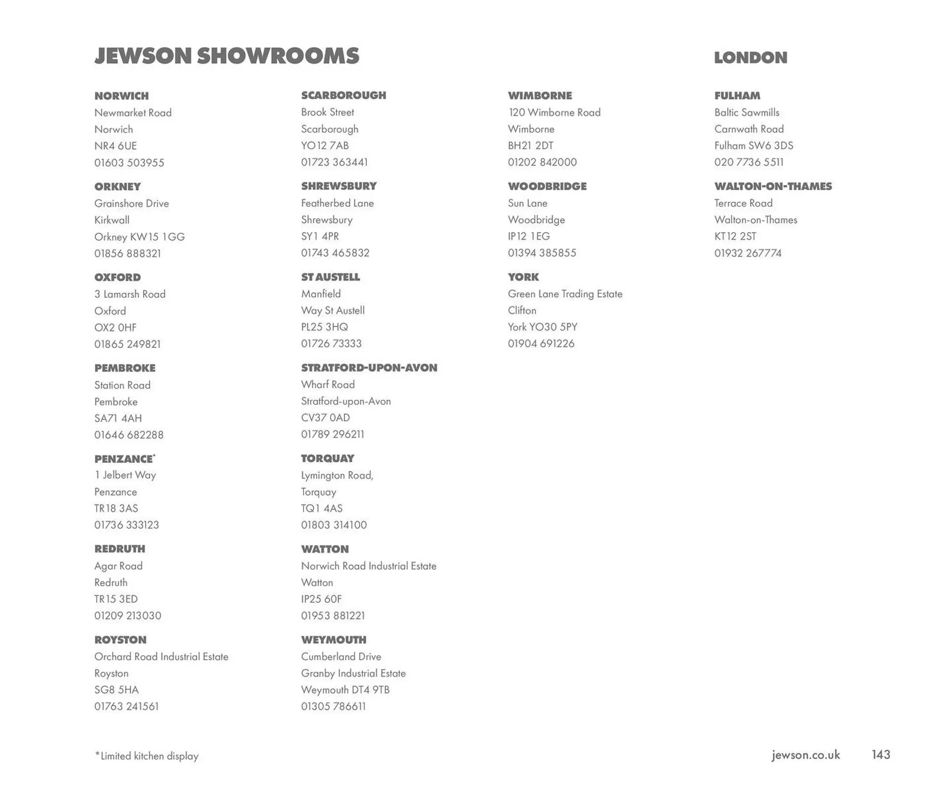 Jewson leaflet from 24 October to 31 December 2023 - Catalogue Page 143