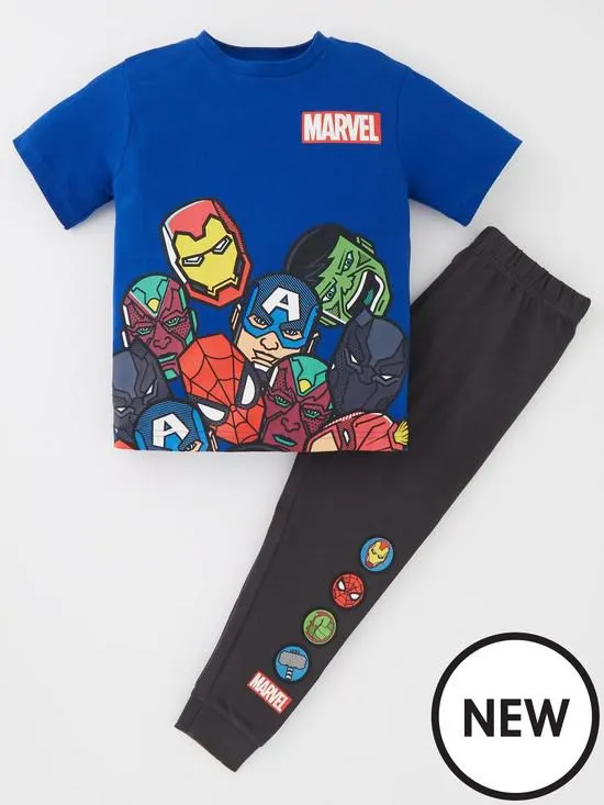 Multi Character Short Sleeve Pyjamas