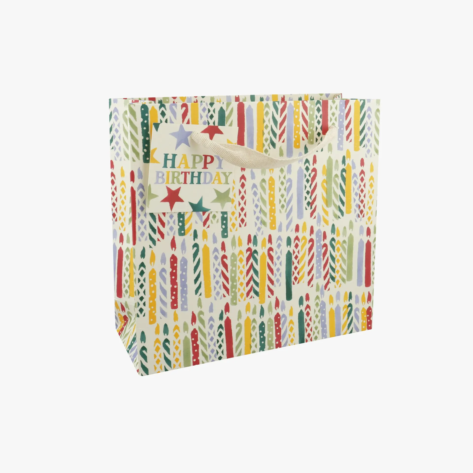 Rainbow Toast Happy Birthday Medium Gift Bag