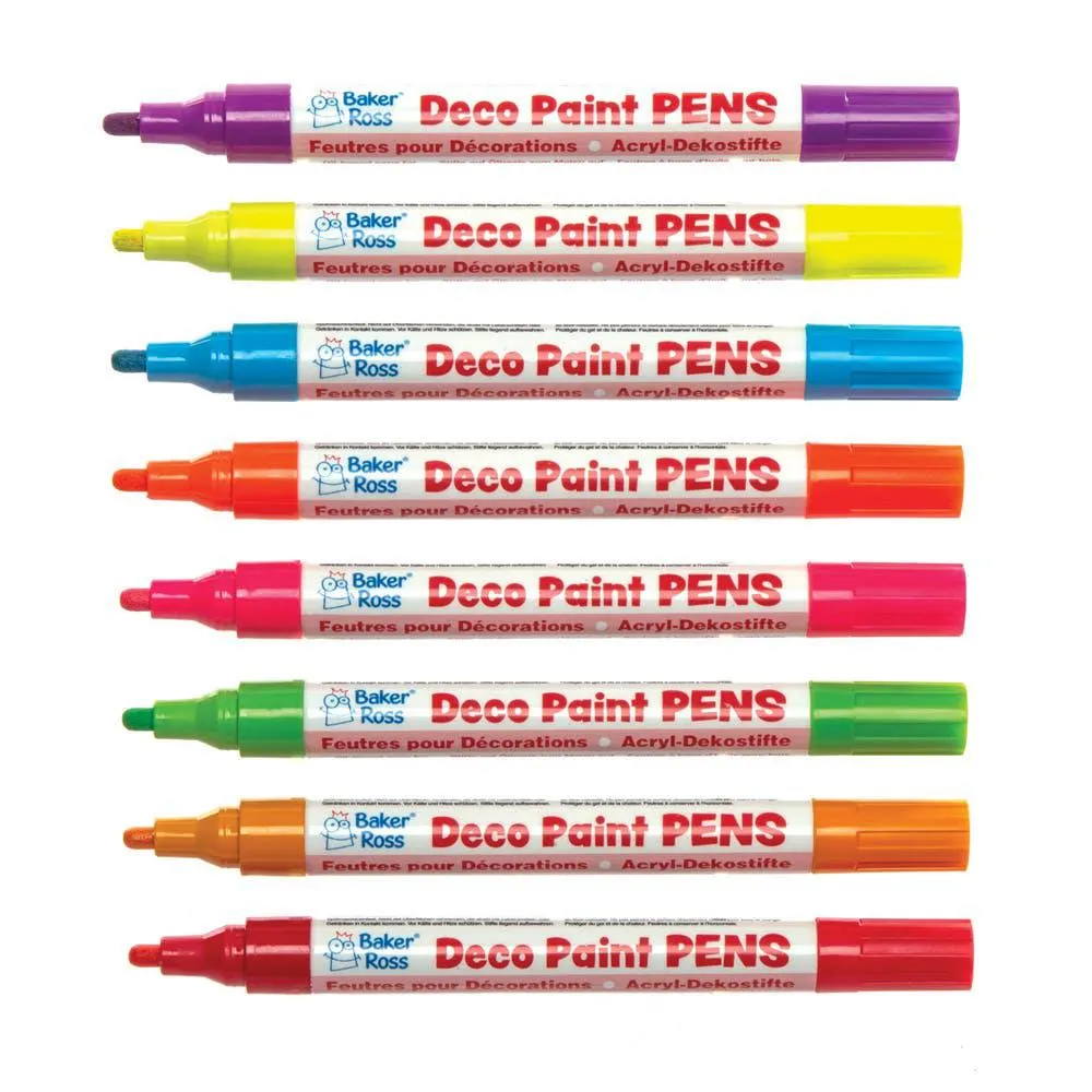 Neon Brights Multi-Purpose Deco Paint Pens