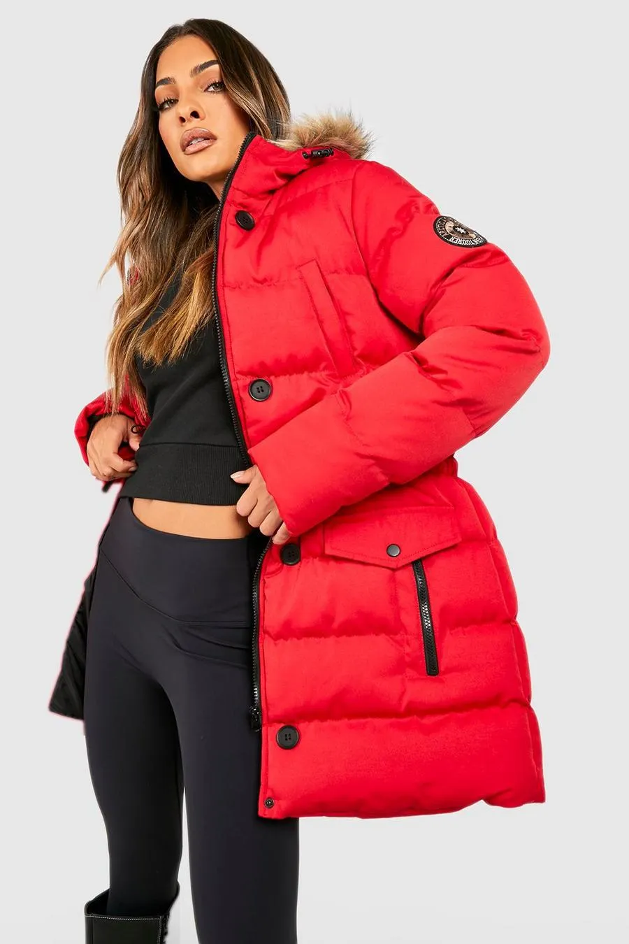 Luxe Mountaineering Parka Coat