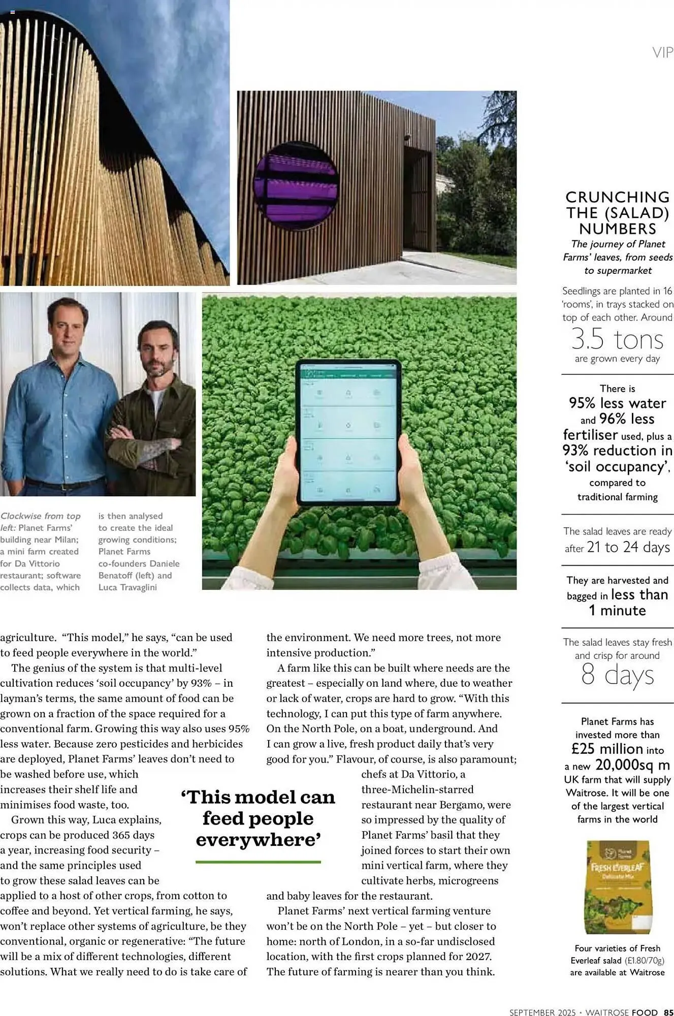 Waitrose leaflet from 1 September to 1 October 2025 - Catalogue Page 85