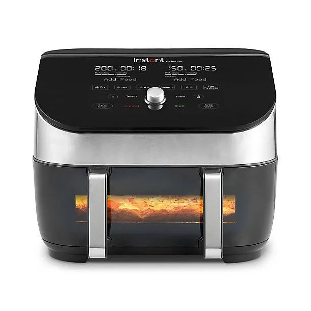 Instant Vortex Plus VersaZone Large 8.5L Air Fryer with ClearCook Window 140-4100-01-UK